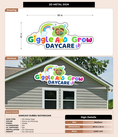 CUSTOM MOCKUP SIGN FOR SANGAVI SUBBU NATARAJAN