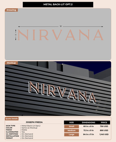 CUSTOM MOCKUP SIGN FOR Joseph Freda