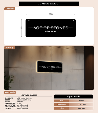 CUSTOM MOCKUP SIGN FOR lautaro garcia