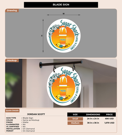 CUSTOM MOCKUP SIGN FOR Jordan Scott