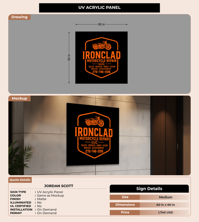 CUSTOM MOCKUP SIGN FOR Jordan Scott