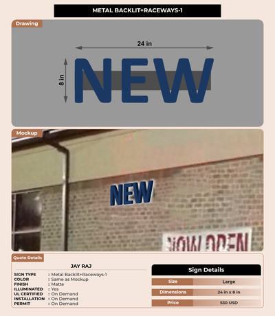 CUSTOM MOCKUP SIGN FOR Jay raj