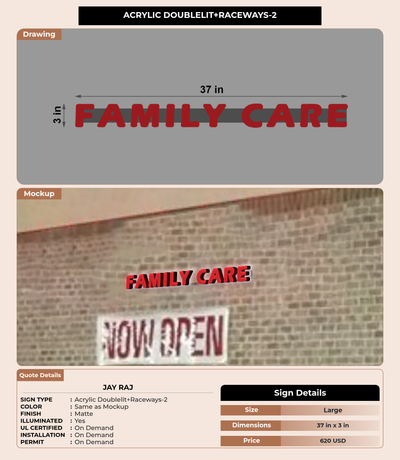 CUSTOM MOCKUP SIGN FOR Jay raj