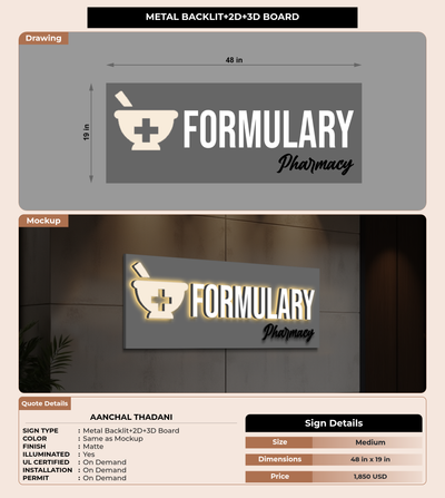 CUSTOM MOCKUP SIGN FOR AANCHAL THADANI