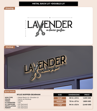 CUSTOM MOCKUP SIGN FOR Kylie Skipper-Dearman