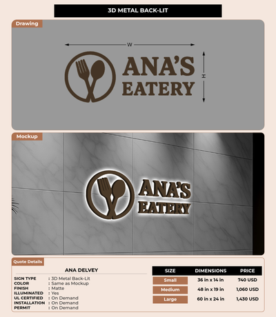 CUSTOM MOCKUP SIGN FOR ana delvey