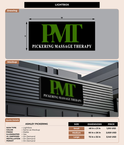CUSTOM MOCKUP SIGN FOR Ashley Pickering