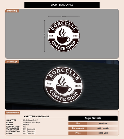 CUSTOM MOCKUP SIGN FOR Kaedtfu mardygikl