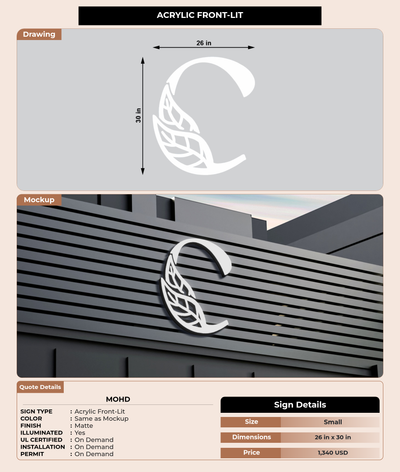 CUSTOM MOCKUP SIGN FOR Mohd