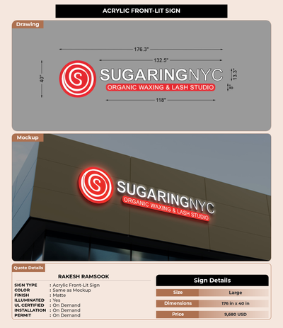 CUSTOM MOCKUP SIGN FOR RAKESH RAMSOOK