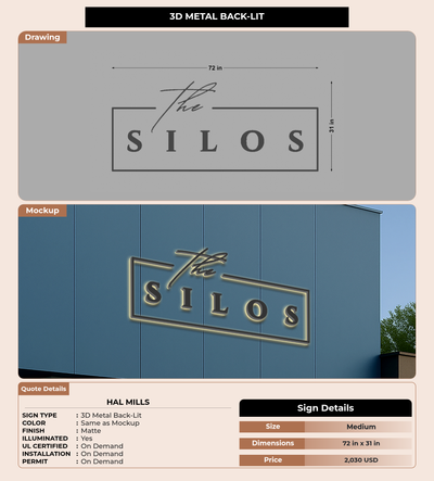 CUSTOM MOCKUP SIGN FOR Hal Mills