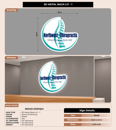 CUSTOM MOCKUP SIGN FOR Rehan Siddiqui