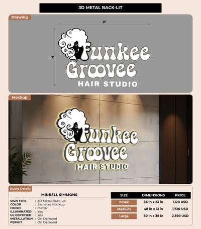 CUSTOM MOCKUP SIGN FOR Minrell Simmons