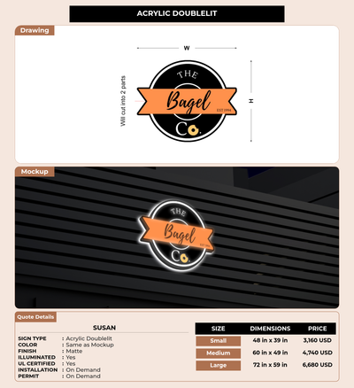 CUSTOM MOCKUP SIGN FOR susan