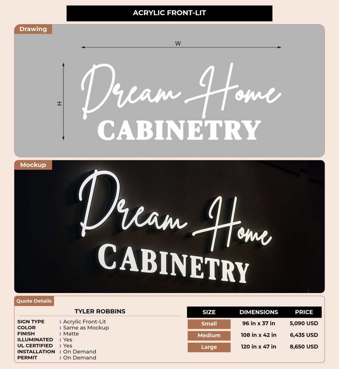CUSTOM MOCKUP SIGN FOR Tyler Robbins