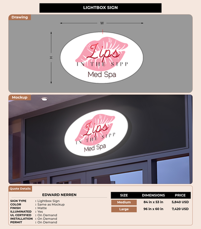 CUSTOM MOCKUP SIGN FOR Edward Nerren