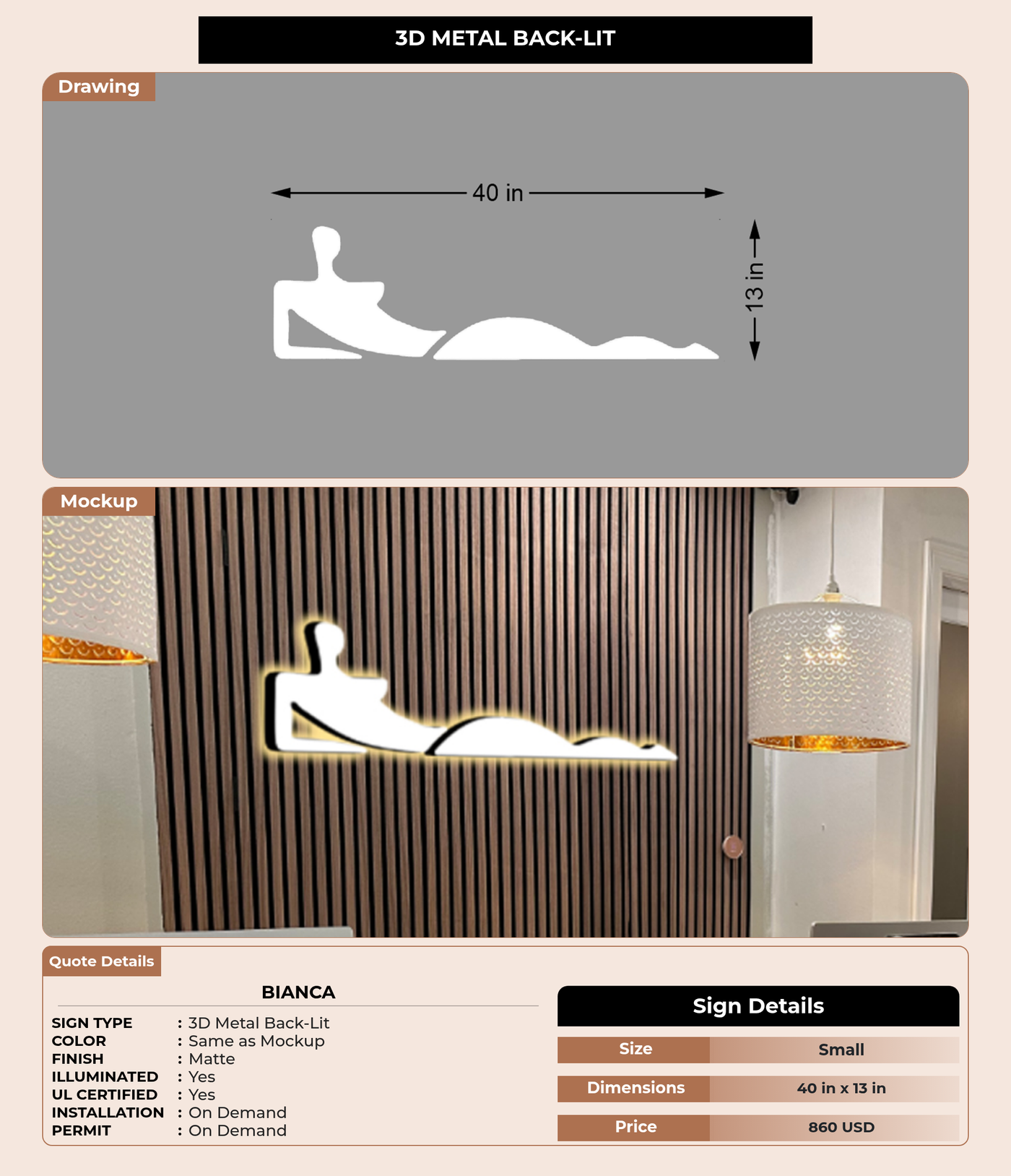 CUSTOM MOCKUP SIGN FOR Bianca