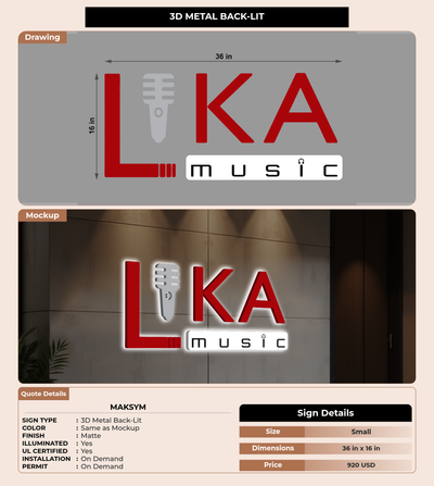 CUSTOM MOCKUP SIGN FOR Maksym