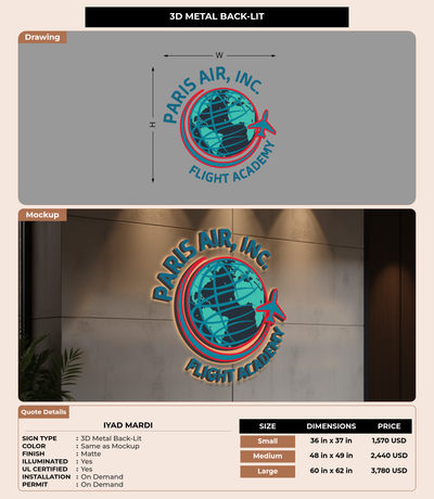 CUSTOM MOCKUP SIGN FOR Iyad Mardi