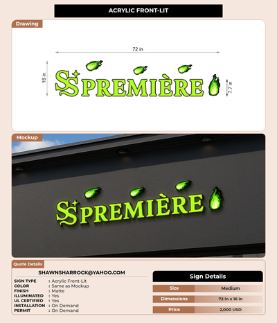 CUSTOM MOCKUP SIGN FOR Shawnsharrock@yahoo.com