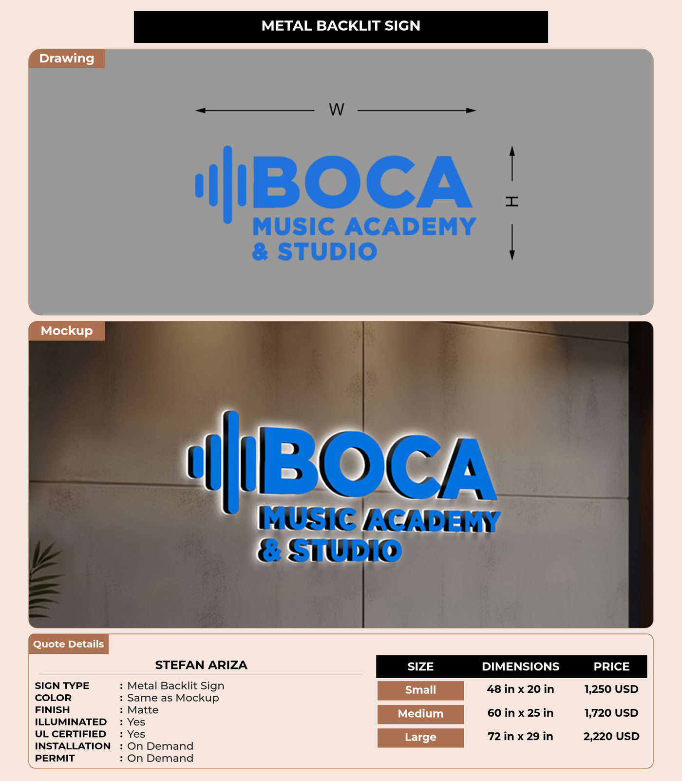 CUSTOM MOCKUP SIGN FOR Stefan Ariza