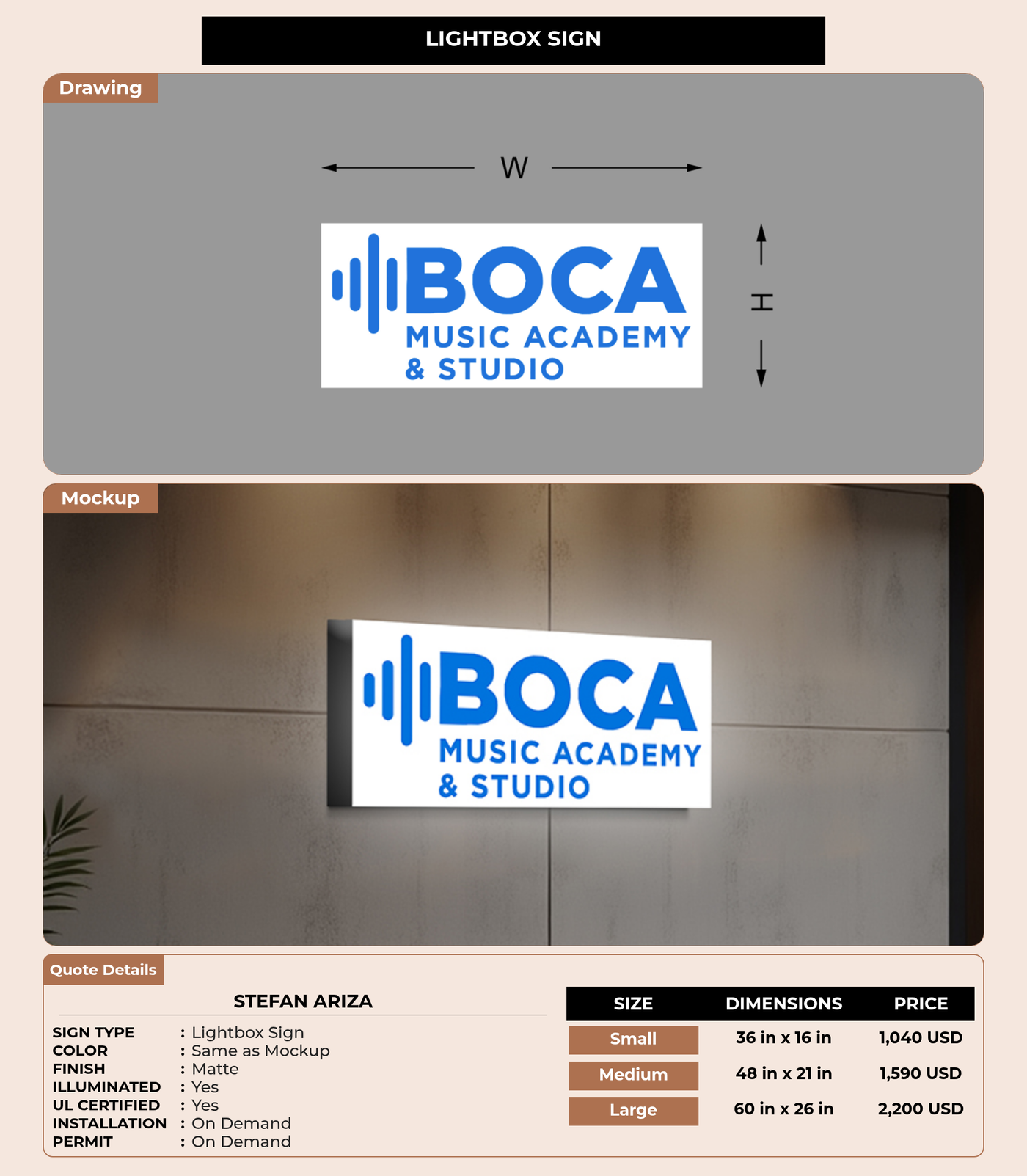 CUSTOM MOCKUP SIGN FOR Stefan Ariza