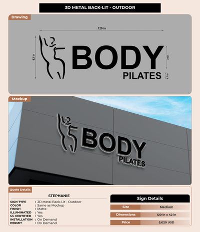 CUSTOM MOCKUP SIGN FOR Stephanie