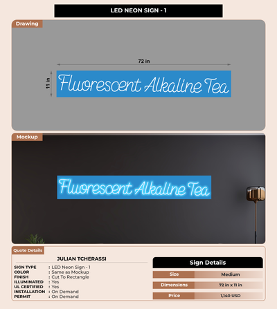 CUSTOM MOCKUP SIGN FOR Julian Tcherassi