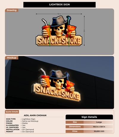 CUSTOM MOCKUP SIGN FOR Adil amin chohan