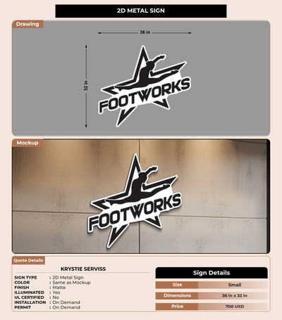 CUSTOM MOCKUP SIGN FOR Krystie Serviss