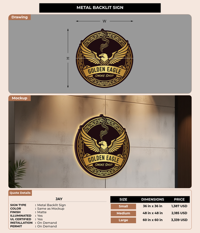 CUSTOM MOCKUP SIGN FOR Jay