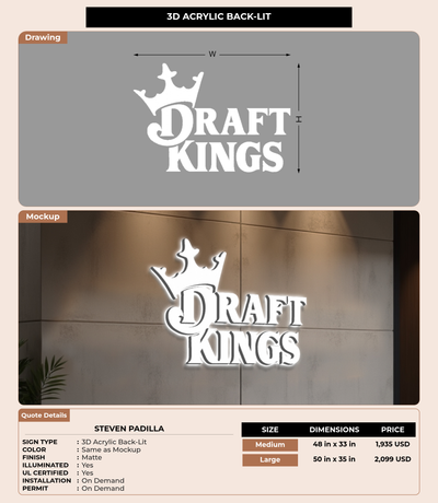 CUSTOM MOCKUP SIGN FOR Steven Padilla