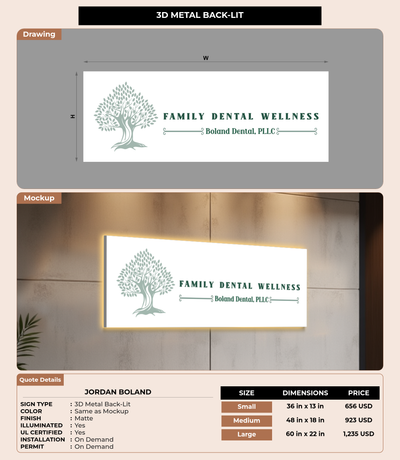 CUSTOM MOCKUP SIGN FOR Jordan Boland