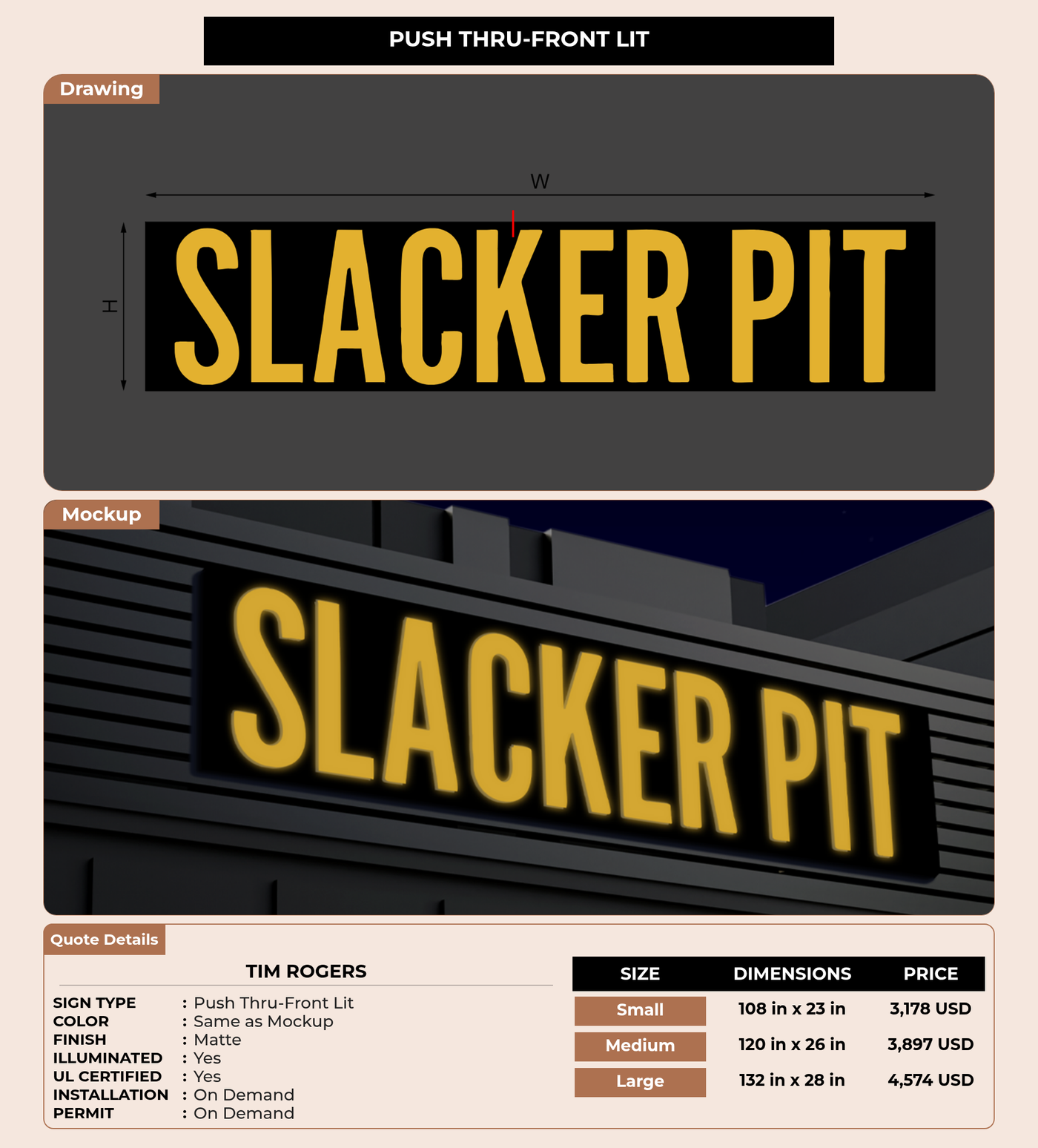 CUSTOM MOCKUP SIGN FOR TIm Rogers