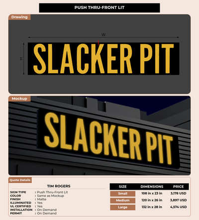 CUSTOM MOCKUP SIGN FOR TIm Rogers