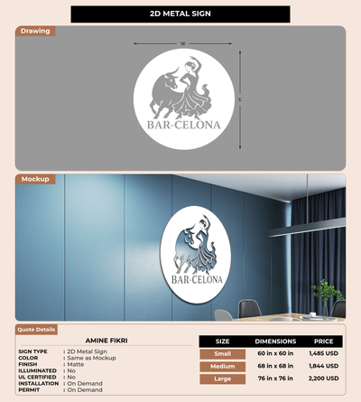 CUSTOM MOCKUP SIGN FOR Amine Fikri