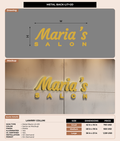 CUSTOM MOCKUP SIGN FOR lawrry collini