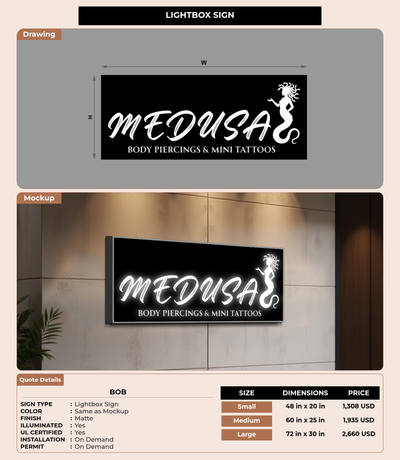 CUSTOM MOCKUP SIGN FOR Bob