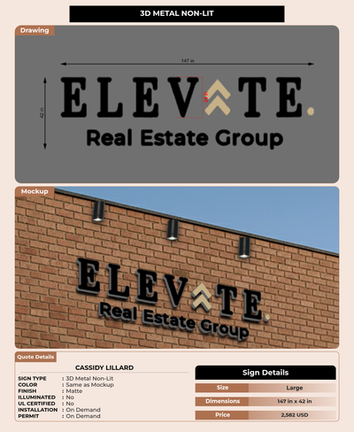 CUSTOM MOCKUP SIGN FOR Cassidy Lillard
