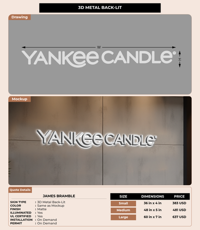 CUSTOM MOCKUP SIGN FOR James Bramble