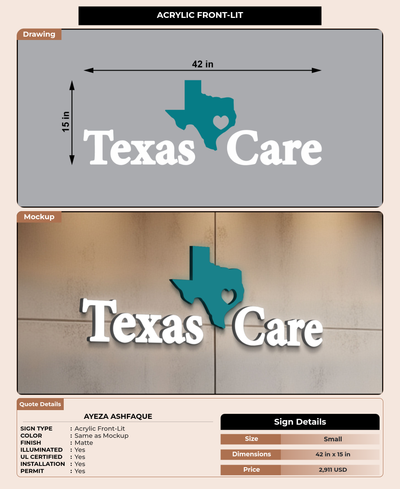 CUSTOM MOCKUP SIGN FOR Ayeza Ashfaque