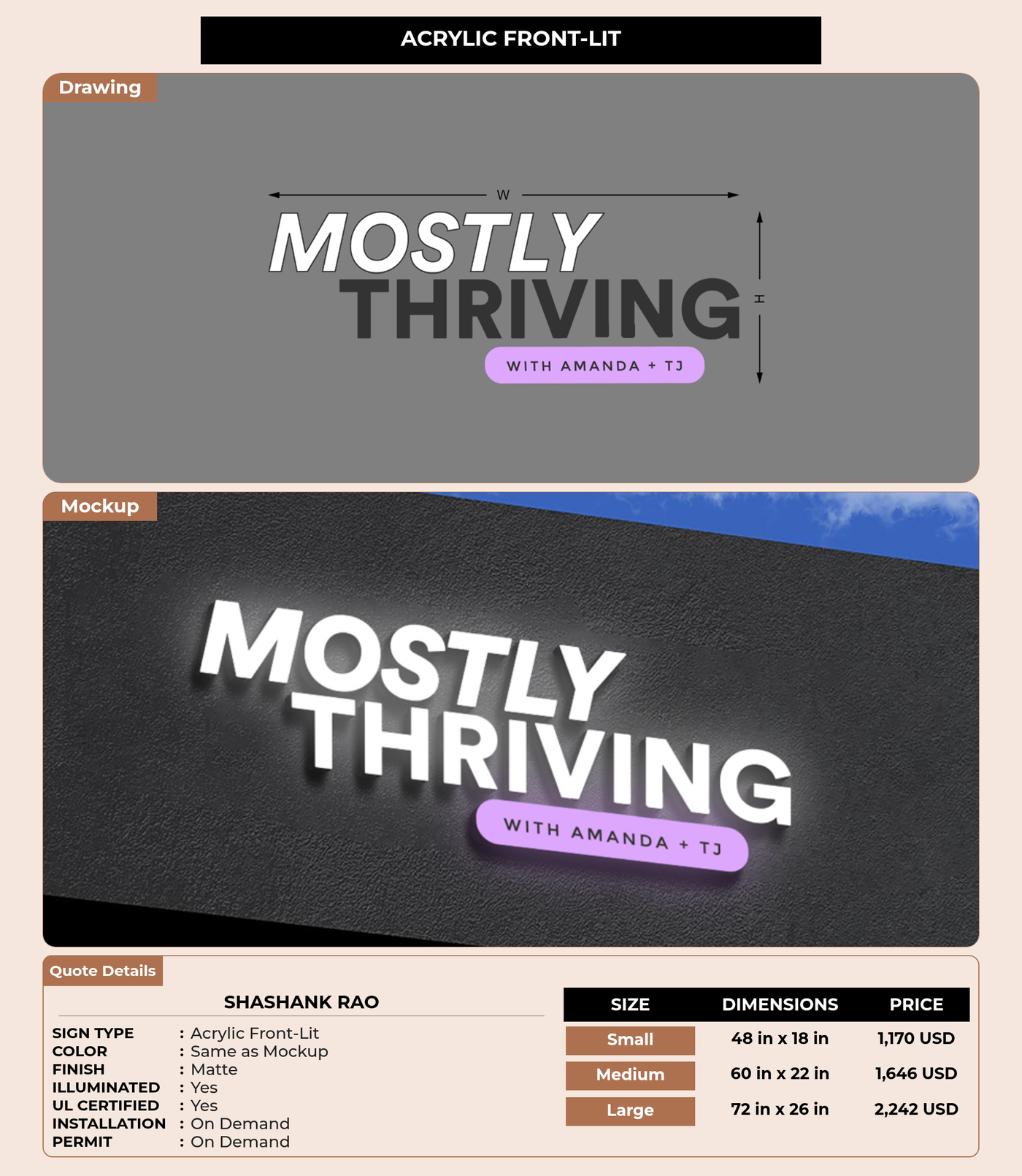 CUSTOM MOCKUP SIGN FOR Shashank Rao