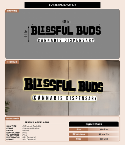 CUSTOM MOCKUP SIGN FOR Jessica Abdelazim