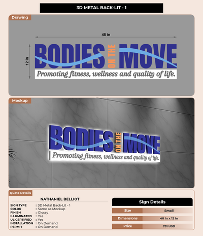 CUSTOM MOCKUP SIGN FOR Nathaniel Belliot