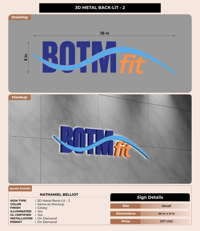 CUSTOM MOCKUP SIGN FOR Nathaniel Belliot