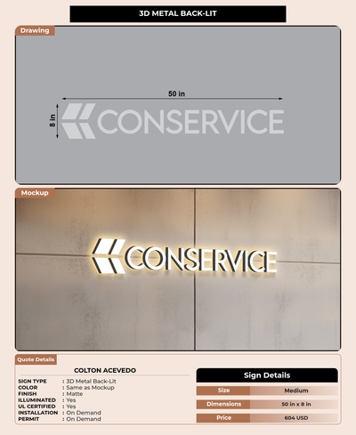 CUSTOM MOCKUP SIGN FOR Colton Acevedo