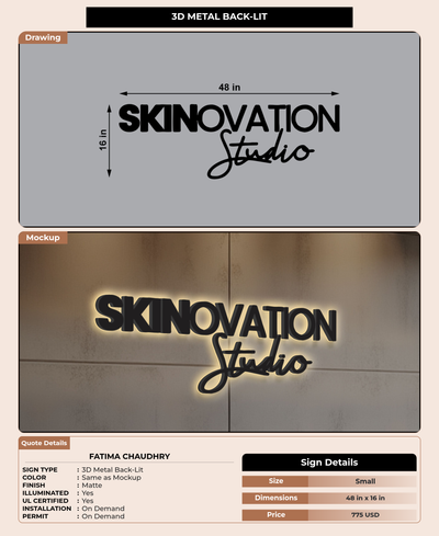 CUSTOM MOCKUP SIGN FOR Fatima Chaudhry