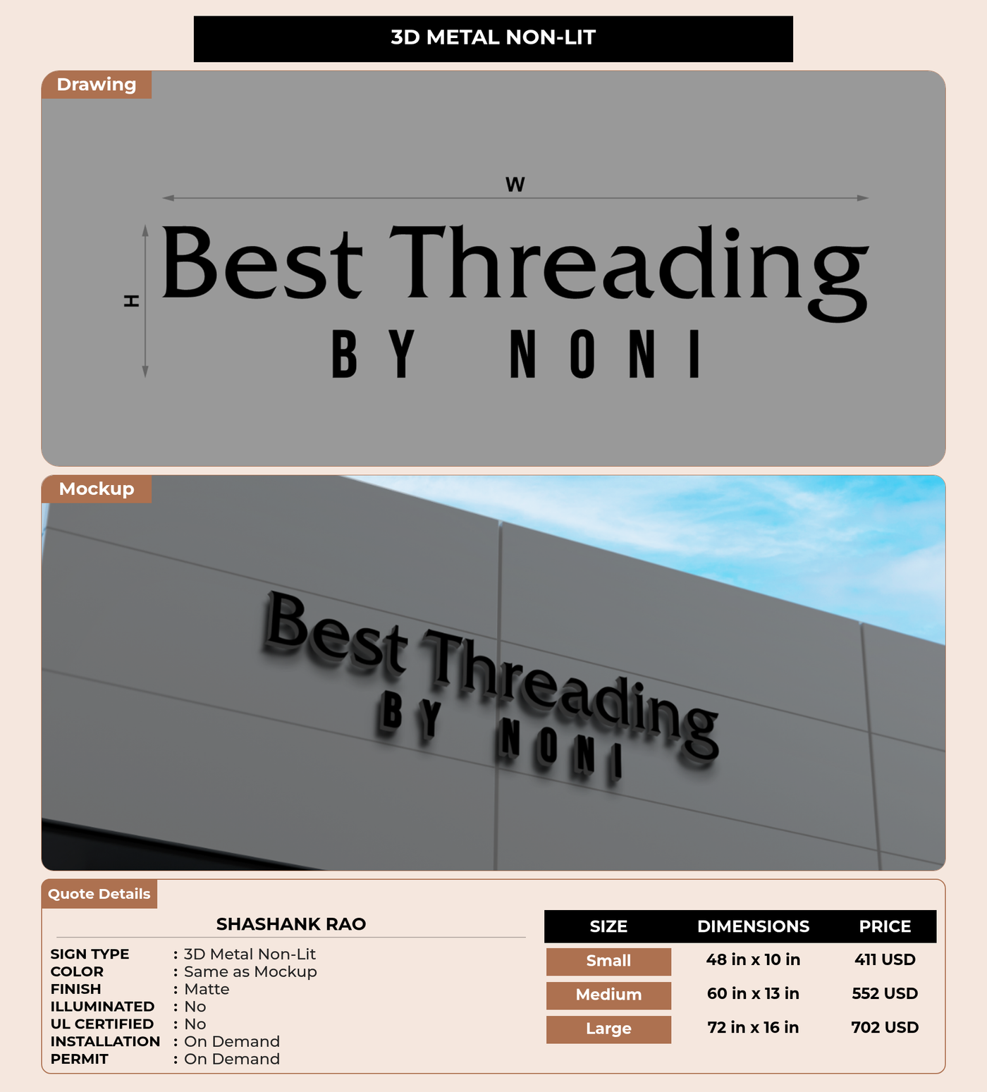 CUSTOM MOCKUP SIGN FOR Shashank Rao