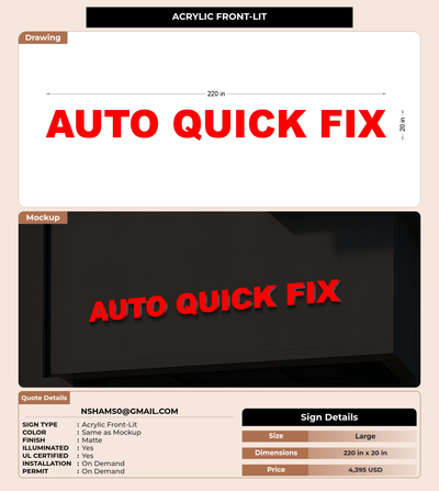 CUSTOM MOCKUP SIGN FOR nshams0@gmail.com