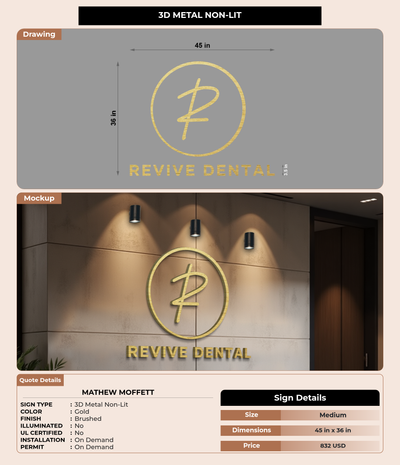 CUSTOM MOCKUP SIGN FOR Mathew Moffett